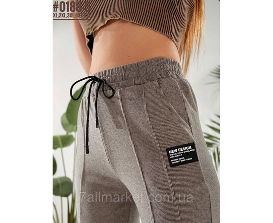 Жіночі штани джогери розмірний ряд xl,2xl, 3xl, 4xl,5xl "PARTNERS" недорого від прямого постачальника, зображення 4