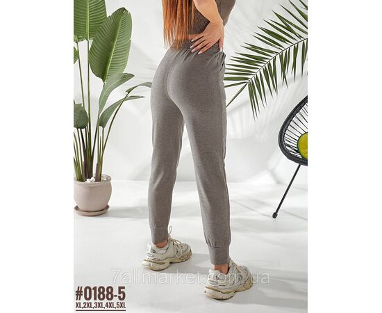 Жіночі штани джогери розмірний ряд xl,2xl, 3xl, 4xl,5xl "PARTNERS" недорого від прямого постачальника, зображення 5