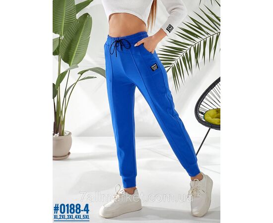 Жіночі штани джогери розмірний ряд xl,2xl, 3xl, 4xl,5xl "PARTNERS" недорого від прямого постачальника, зображення 3
