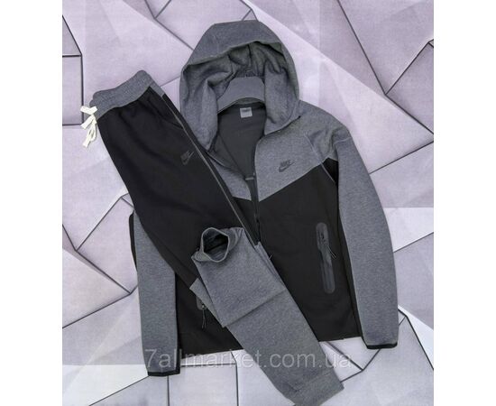 Фотография Спортивный костюм мужской р-ры M-3XL(4цв) "MACCALI" недорого от прямого поставщика, изображение 3