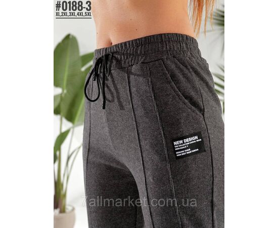 Жіночі штани джогери розмірний ряд xl,2xl, 3xl, 4xl,5xl "PARTNERS" недорого від прямого постачальника, зображення 4