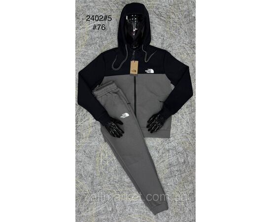 Фотография Спортивный костюм мужской на манжете размеры M-3XL(4цв)"PROSTOMEN" недорого от прямого поставщика, изображение 4