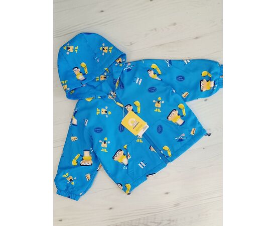 Ветровка детская на мальчика ML22 l.blue р.2-6 "MALIBU" недорого оптом от прямого поставщика Фотография Ветровка детская на мальчика ML22 l.blue р.2-6 "MALIBU" недорого оптом от прямого поставщика