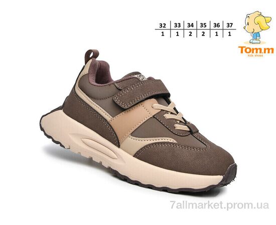 Кросівки дитячі модні Весна/осінь T11718B (8 пар р.32-37) "TOM.M" недорого оптом від прямого постачальника, зображення 2