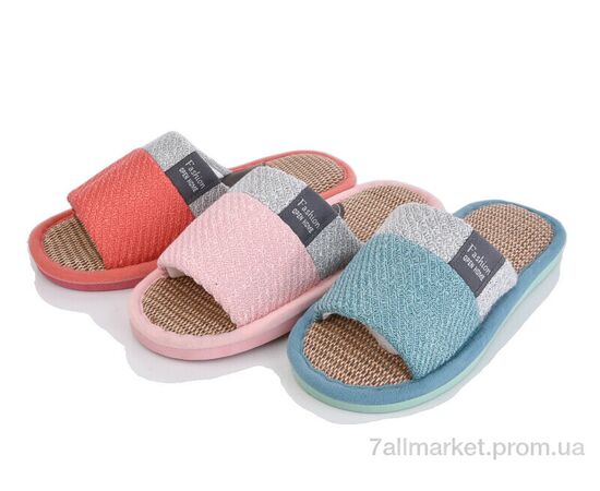 Тапки жіночі для будинку Весна/осінь 504 mix (6 пар р.36-41) "Vladimir" недорого оптом від прямого постачальника Тапки жіночі для будинку Весна/осінь 504 mix (6 пар р.36-41) "Vladimir" недорого оптом від прямого постачальника