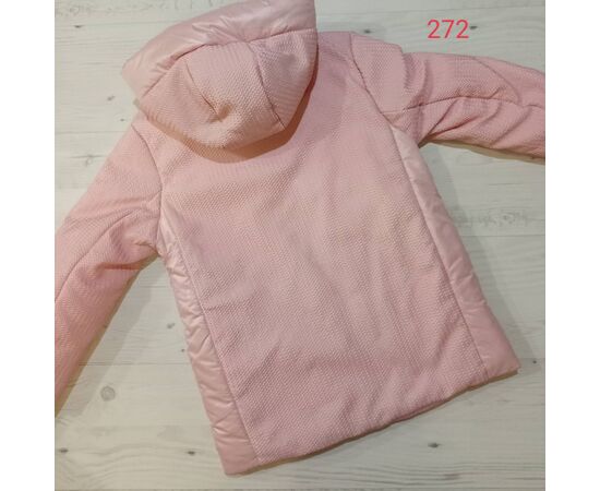 Фотография Куртка детская демисезонная на девочку 272 powder р.140-164 "MALIBU" недорого оптом от прямого поставщика, изображение 2