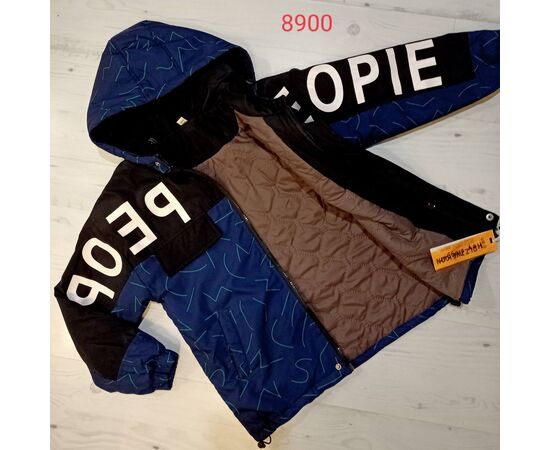 Фотография Куртка детская демисезонная на мальчика 8900 navy р.130-170 "MALIBU" недорого оптом от прямого поставщика, изображение 2