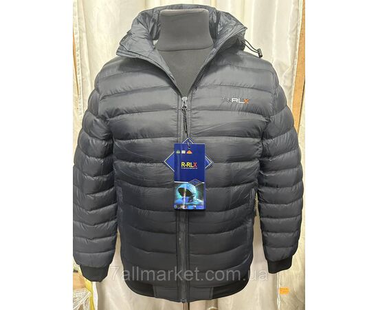 Фотография Куртка мужская демисезонная плащевка размеры 60-68  (3цв) "R-RLX" недорого от прямого поставщика, изображение 2
