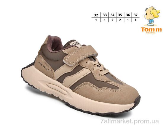 Кросівки дитячі модні Весна/осінь T11717B (8 пар р.32-37) "TOM.M" недорого оптом від прямого постачальника, зображення 2