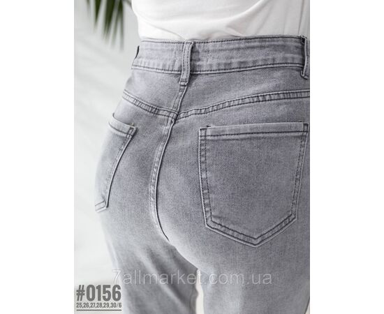 Фотография Женские джинсы mom-fit размерный ряд 25,26,27,28,29,30 "PARTNERS" недорого от прямого поставщика, изображение 4