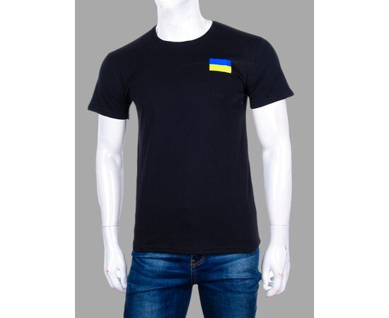 Фотография Футболка мужская 1917 black р.50-58 "Алия" недорого оптом от прямого поставщика, изображение 2