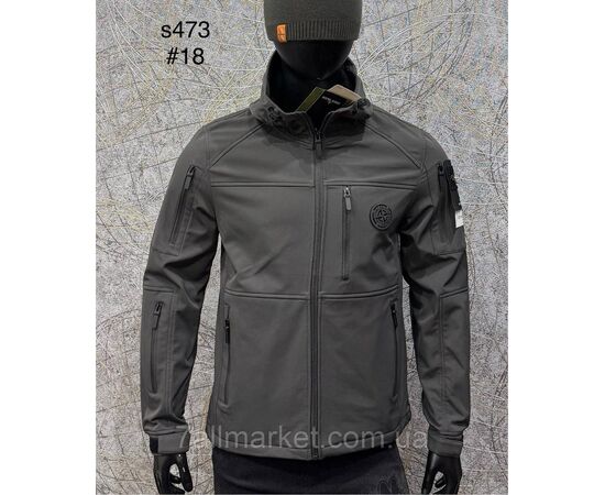 Фотография Куртка мужская демисезонная размеры L-4XL(5цв)"PROSTOMEN" недорого от прямого поставщика, изображение 3