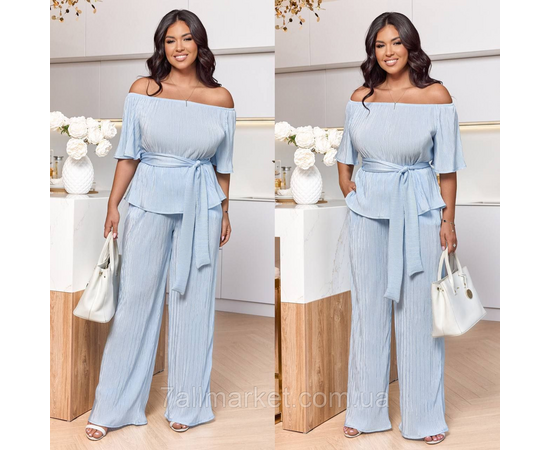 Костюм двійка жіночий шовк плісені розміри 46-60 "LADA" недорого від прямого постачальника, зображення 2 Костюм двійка жіночий шовк плісені розміри 46-60 "LADA" недорого від прямого постачальника, зображення 2