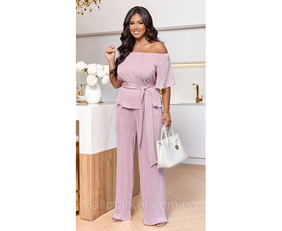 Костюм-двійка жіночий шовк плісені розміри 46-60 "LADA" недорого від прямого постачальника, зображення 3 Костюм-двійка жіночий шовк плісені розміри 46-60 "LADA" недорого від прямого постачальника, зображення 3