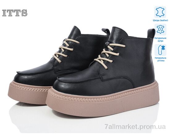 Ботинки женские стильные зима V100B (6 пар р.36-41) "ITTS" недорого оптом от прямого поставщика Фотография Ботинки женские стильные зима V100B (6 пар р.36-41) "ITTS" недорого оптом от прямого поставщика