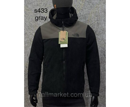 Фотография Куртка мужская демисезонная/двухсторонняя, на флисе р-ры L-4XL(4цв) "PROSTOMEN" недорого от прямого поставщика, изображение 3