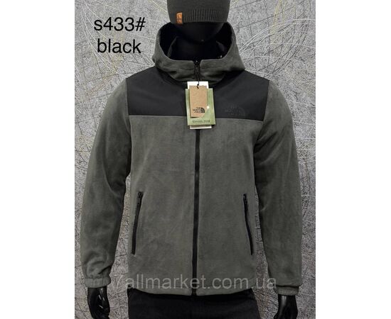 Фотография Куртка мужская демисезонная/двухсторонняя, на флисе р-ры L-4XL(4цв) "PROSTOMEN" недорого от прямого поставщика, изображение 6