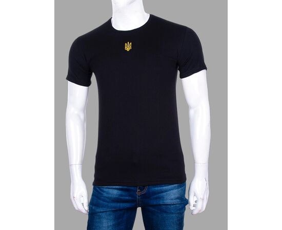 Фотография Футболка мужская 1926 black р.48-56 "Алия" недорого оптом от прямого поставщика, изображение 2