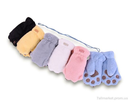 Рукавиці дитячі Зима M10-01 лапкаmix (норка) mix (12 шт. р.сітка8-12) "TUZZI" недорого оптом від прямого постачальника Рукавиці дитячі Зима M10-01 лапкаmix (норка) mix (12 шт. р.сітка8-12) "TUZZI" недорого оптом від прямого постачальника