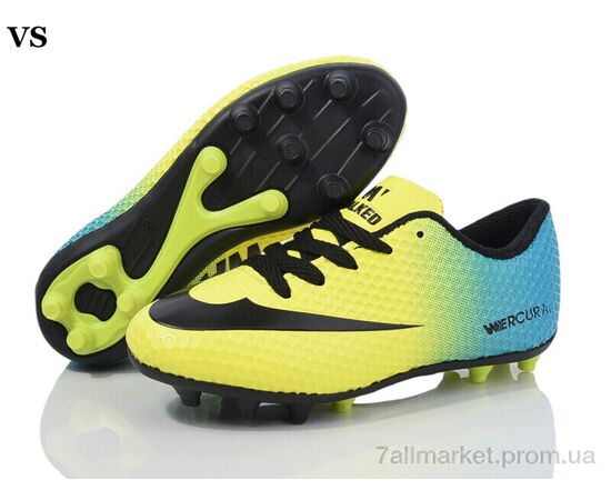 Футбольне взуття дитячі Весна/осінь Crampon Mercurial (8 пар р.31-35) "VS" недорого оптом від прямого постачальника Футбольне взуття дитячі Весна/осінь Crampon Mercurial (8 пар р.31-35) "VS" недорого оптом від прямого постачальника