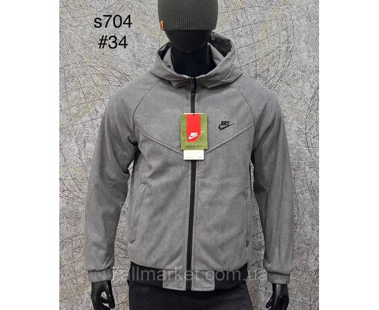 Фотография Куртка мужская демисезонная/двухсторонняя, размеры L-4XL(7цв) "PROSTOMEN" недорого от прямого поставщика, изображение 4