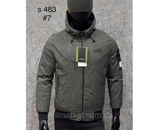 Фотография Куртка мужская демисезонная/двухсторонняя, размеры L-4XL(5цв) "PROSTOMEN" недорого от прямого поставщика, изображение 5