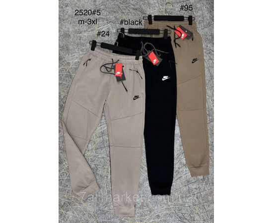 Фотография Спортивные штаны мужские, на манжете размеры M-3XL(6цв) "PROSTOMEN" недорого от прямого поставщика, изображение 2