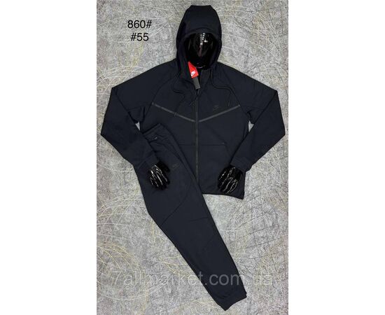 Фотография Спортивный костюм мужской на манжете размеры 3XL-7XL(4цв)"PROSTOMEN" недорого от прямого поставщика, изображение 3