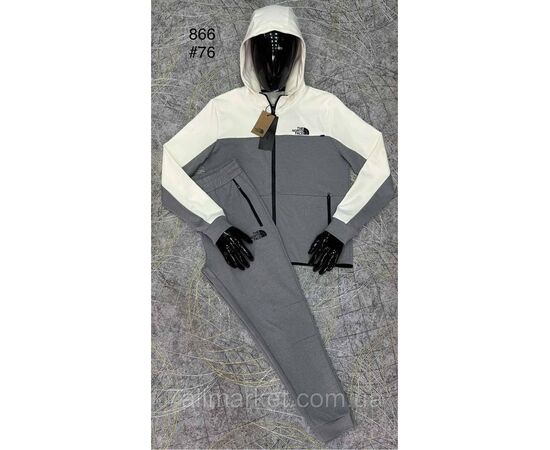 Фотография Спортивный костюм мужской на манжете размеры L-4XL(4цв)"PROSTOMEN" недорого от прямого поставщика, изображение 4