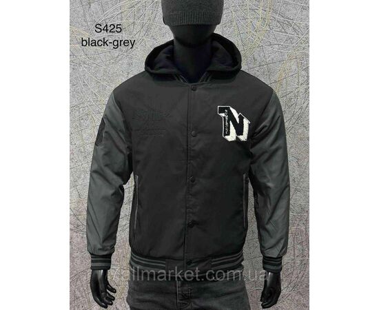 Фотография Куртка мужская демисезонная размеры L-4XL(3цв)"PROSTOMEN" недорого от прямого поставщика, изображение 3