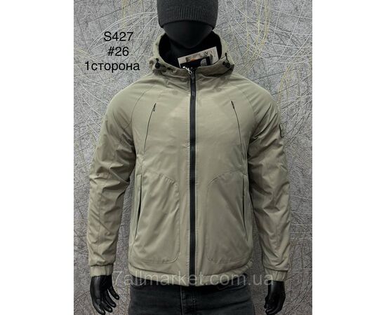 Фотография Куртка мужская демисезонная/двухсторонняя размеры L-4XL(3цв)"PROSTOMEN" недорого от прямого поставщика, изображение 5