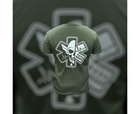 Фотография Футболка мужская 819 khaki р.M-3XL "Madoka" недорого оптом от прямого поставщика, изображение 2