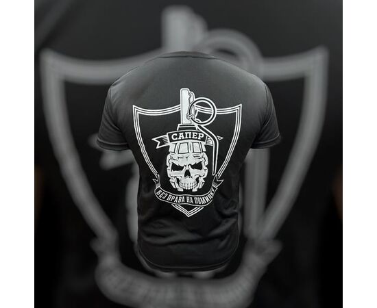 Фотография Футболка мужская 823 black р.M-3XL "Madoka" недорого оптом от прямого поставщика, изображение 2