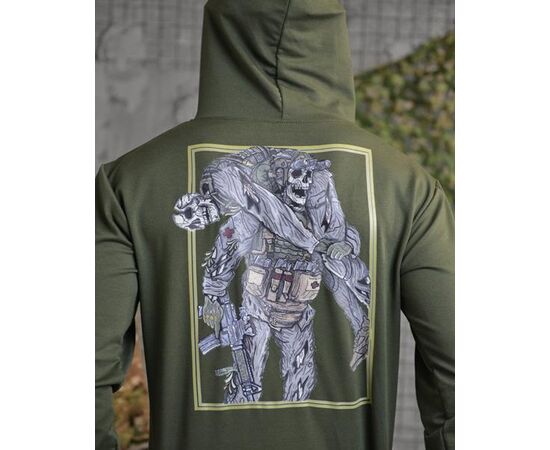 Худи чоловічий 781 khaki р.M-3XL "Madoka" недорого оптом від прямого постачальника, зображення 2 Худи чоловічий 781 khaki р.M-3XL "Madoka" недорого оптом від прямого постачальника, зображення 2