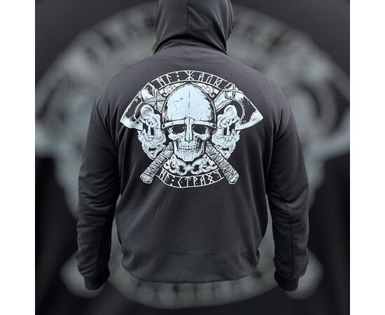 Худи чоловічий 789 black р.M-3XL "Madoka" недорого оптом від прямого постачальника, зображення 2 Худи чоловічий 789 black р.M-3XL "Madoka" недорого оптом від прямого постачальника, зображення 2