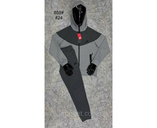 Спортивний костюм чоловічий на манжеті розміри L-4XL (4 кв) "PROSTOMEN" недорого від прямого постачальника, зображення 2