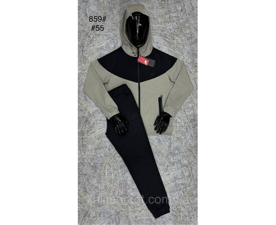 Спортивний костюм чоловічий на манжеті розміри L-4XL (4 кв) "PROSTOMEN" недорого від прямого постачальника, зображення 3