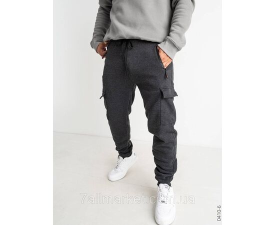 Спортивні штани чоловічі на манжеті/фліс розміри 46-54 (2 кв) "NICOLAS" недорого від прямого постачальника, зображення 2