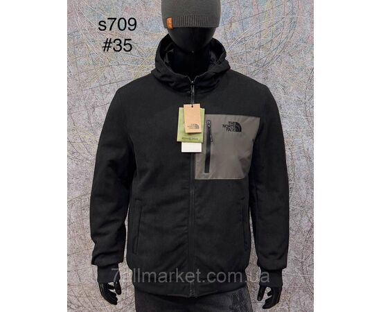 Фотография Куртка мужская демисезонная/двухсторонняя размеры 3XL-7XL(4цв)"PROSTOMEN" недорого от прямого поставщика, изображение 2