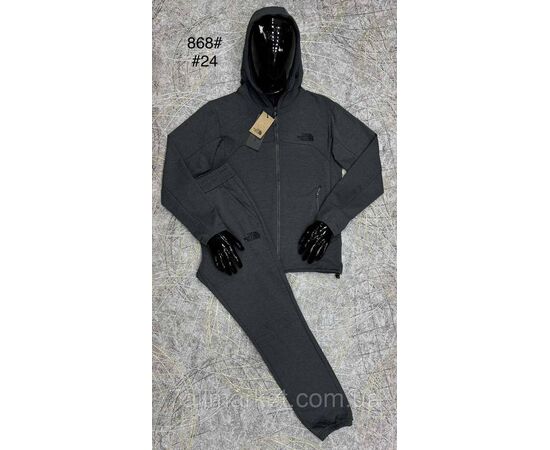 Спортивний костюм чоловічий на манжеті розміри L-4XL (4 кв) "PROSTOMEN" недорого від прямого постачальника, зображення 4