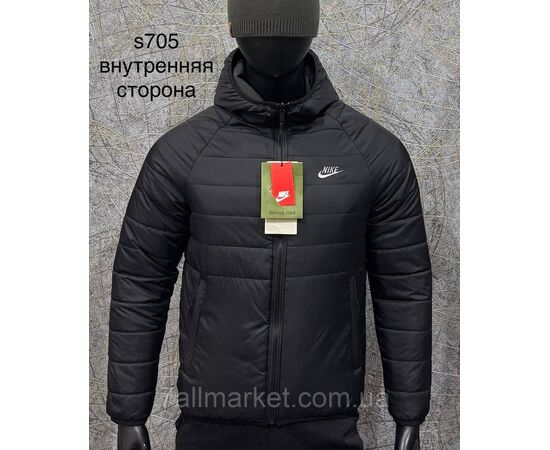 Фотография Куртка мужская демисезонная/двухсторонняя размеры L-4XL(4цв)"PROSTOMEN" недорого от прямого поставщика, изображение 3