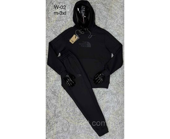 Фотография Спортивный костюм мужской на манжете размеры M-3XL(2цв)"PROSTOMEN" недорого от прямого поставщика, изображение 2