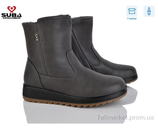 Черевики жіночі стильні Зима N890-02 (8 пар р.37-42) "SUBA" недорого оптом від прямого постачальника Черевики жіночі стильні Зима N890-02 (8 пар р.37-42) "SUBA" недорого оптом від прямого постачальника