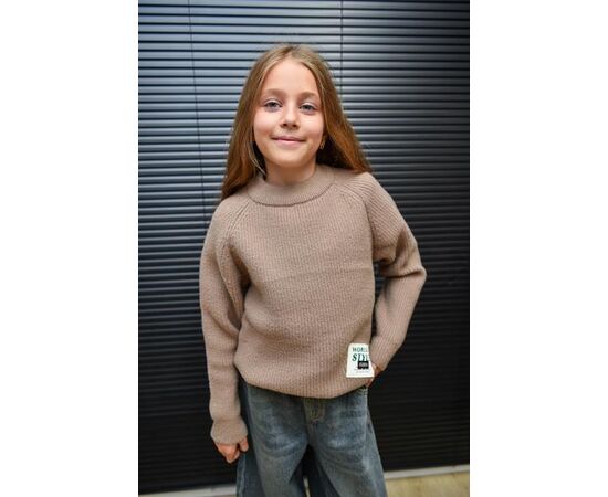 Светер Дитячий на дівчинку 823 brown р.110-150 "Yalisi" недорого оптом від прямого постачальника Светер Дитячий на дівчинку 823 brown р.110-150 "Yalisi" недорого оптом від прямого постачальника