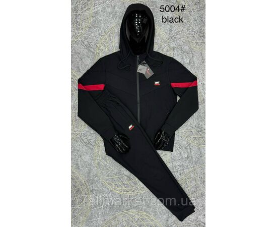 Фотография Спортивный костюм мужской на манжете размеры M-3XL(5цв)"PROSTOMEN" недорого от прямого поставщика, изображение 4