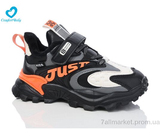 Кроссовки детские модные зима 20634 ч-помаран осінь-зима (7 пар р.31-36) "Comfort-baby" недорого оптом от прямого поставщика Фотография Кроссовки детские модные зима 20634 ч-помаран осінь-зима (7 пар р.31-36) "Comfort-baby" недорого оптом от прямого поставщика