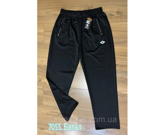 Спортивні штани чоловічі, прямі розміри 3XL-7XL (3кв)"STELLA" недорого від прямого постачальника, зображення 2