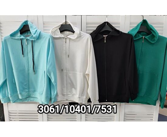 Кофта спортивная женская 3061-10401 l.blue р.2XL-5XL "LOOK" недорого оптом от прямого поставщика Фотография Кофта спортивная женская 3061-10401 l.blue р.2XL-5XL "LOOK" недорого оптом от прямого поставщика