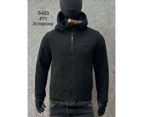 Фотография Куртка мужская демисезонная/двухсторонняя размеры L-4XL(2цв)"PROSTOMEN" недорого от прямого поставщика, изображение 4