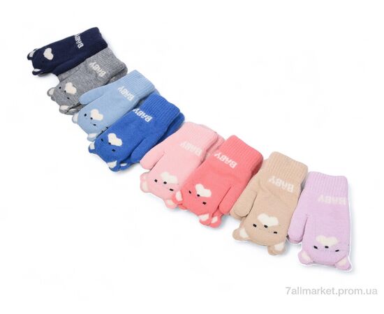 Варежки детские Зима 5106 mix (12 шт. р.сетка 1-3) "TUZZI" недорого оптом от прямого поставщика Фотография Варежки детские Зима 5106 mix (12 шт. р.сетка 1-3) "TUZZI" недорого оптом от прямого поставщика